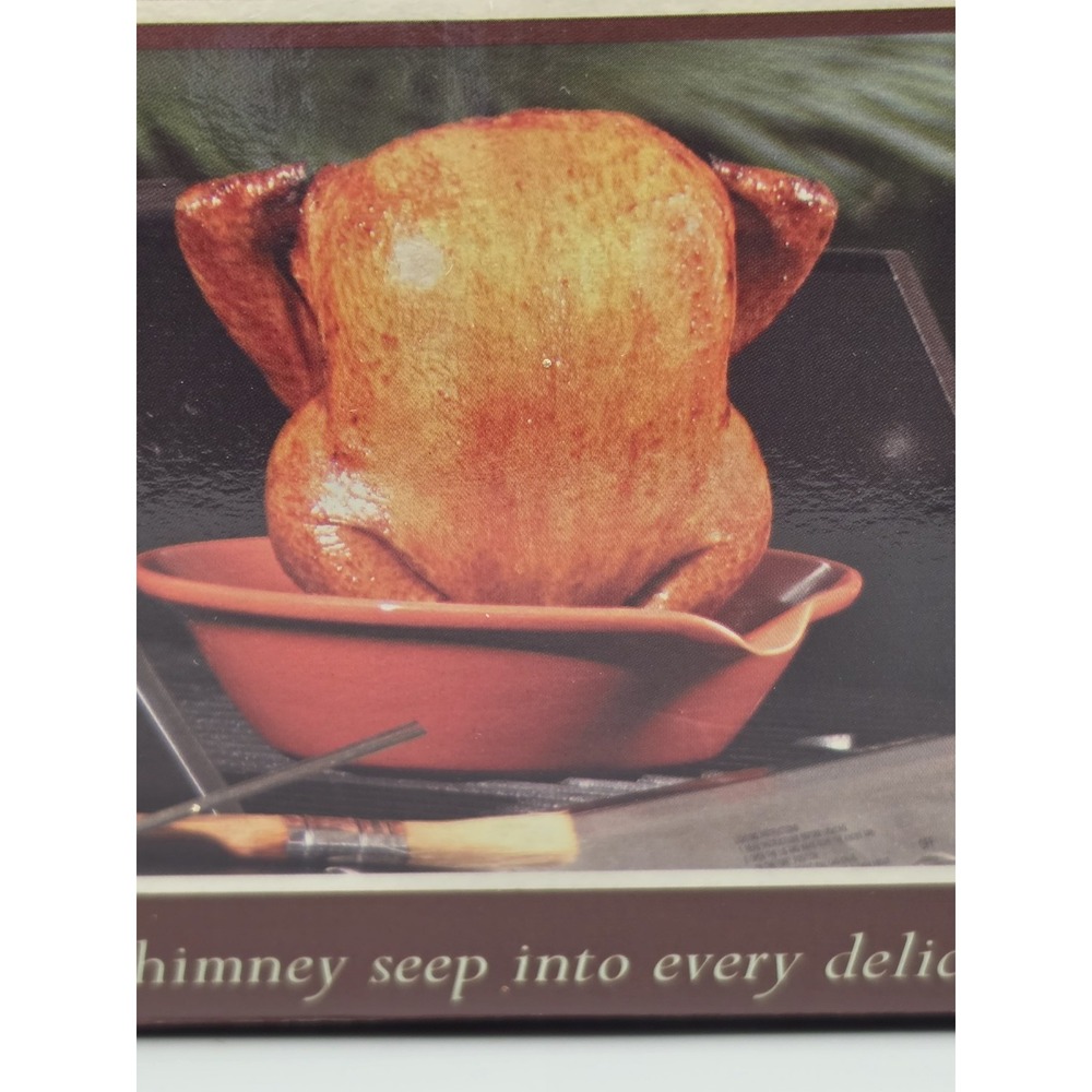 The Chicken Chimney Simonton Ceramic Chicken Roaster Oven Grill Thailand w/ Box - Picture 8 of 16